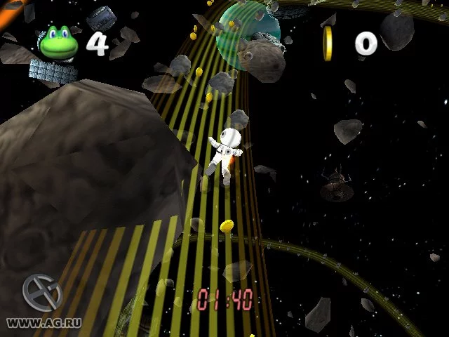 Изображение игры: Frogger Beyond