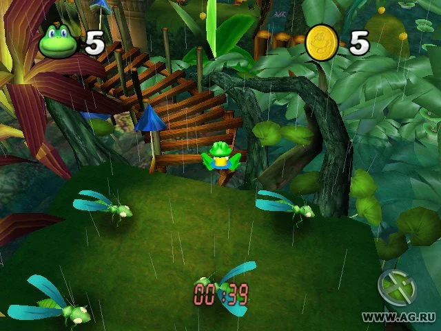 Изображение игры: Frogger Beyond