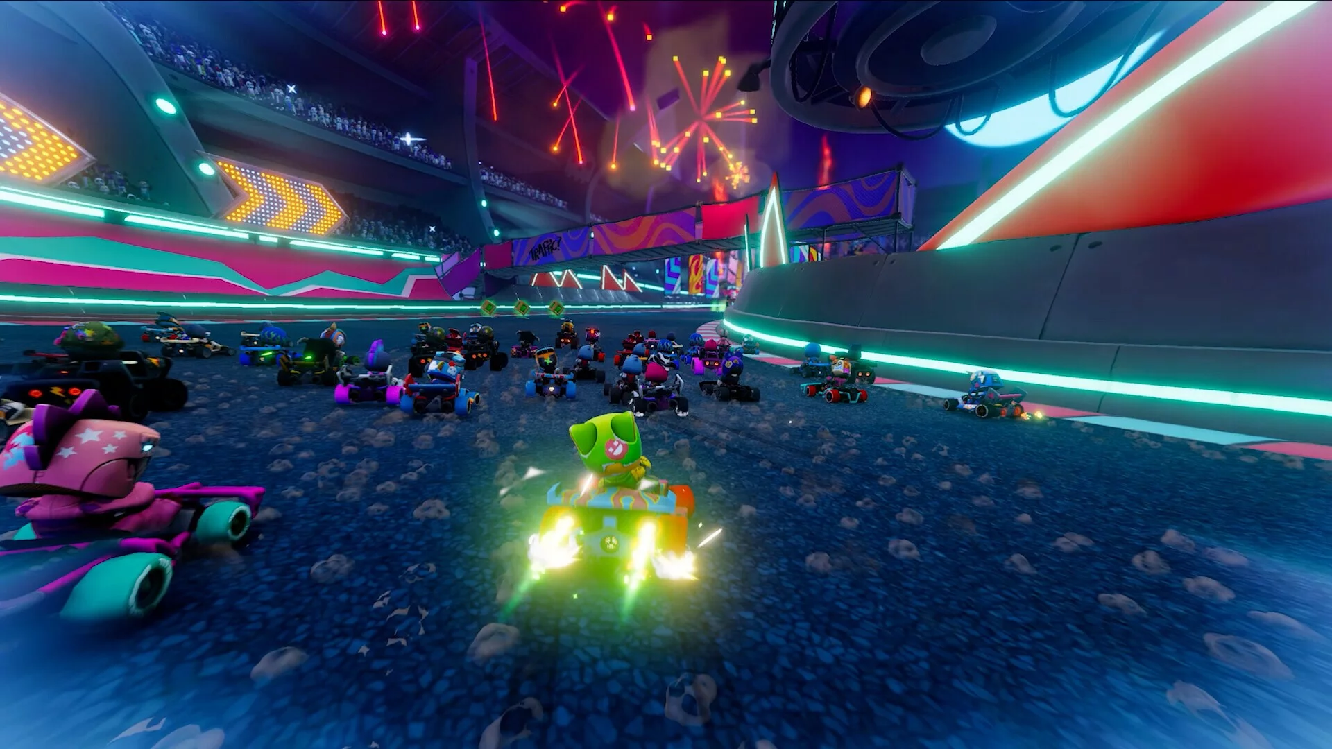 Изображение игры: Stampede: Racing Royale