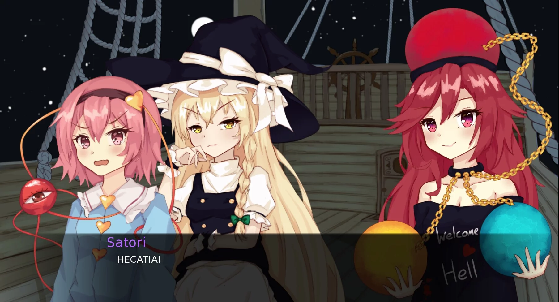 Изображение игры: Pirates Of Gensokyo