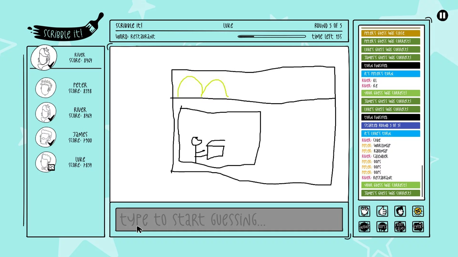 Изображение игры: Scribble It!