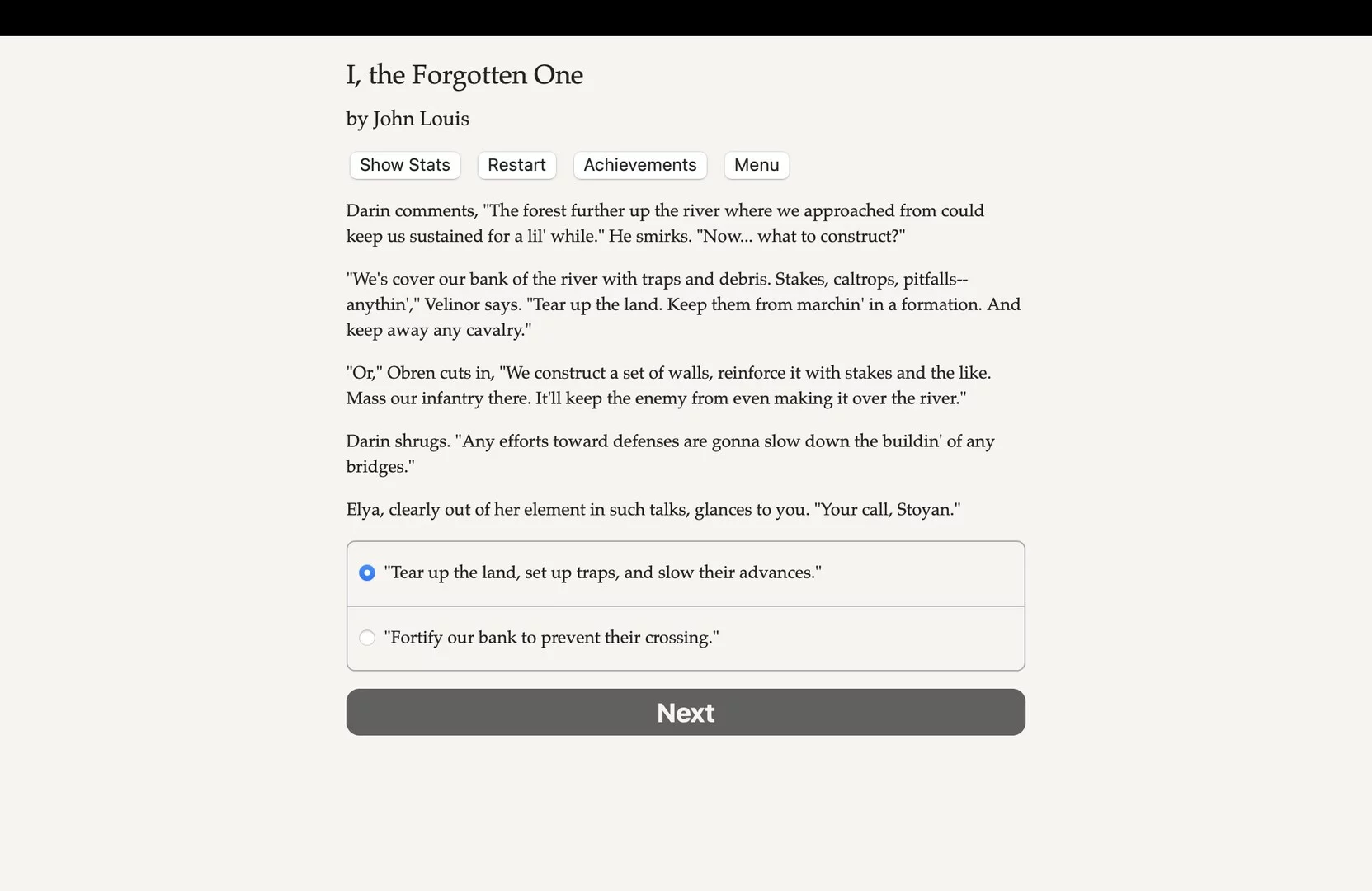 Изображение игры: I, the Forgotten One