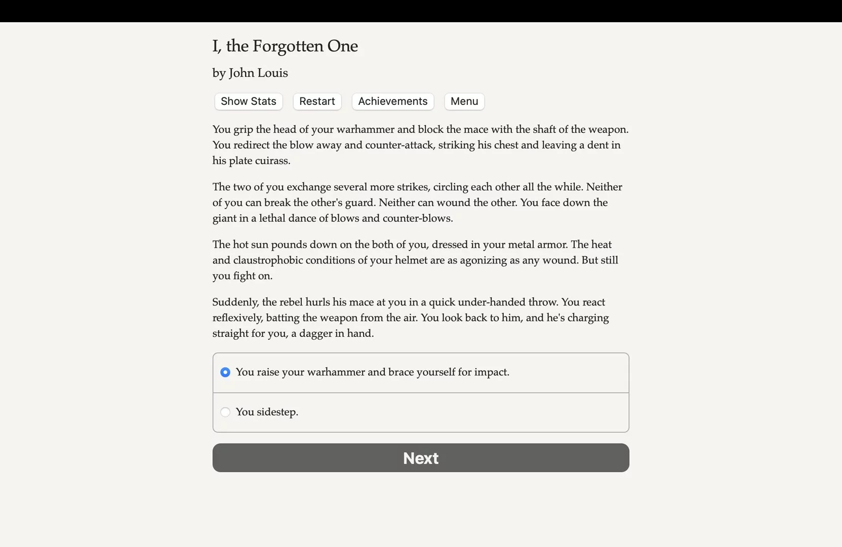 Изображение игры: I, the Forgotten One