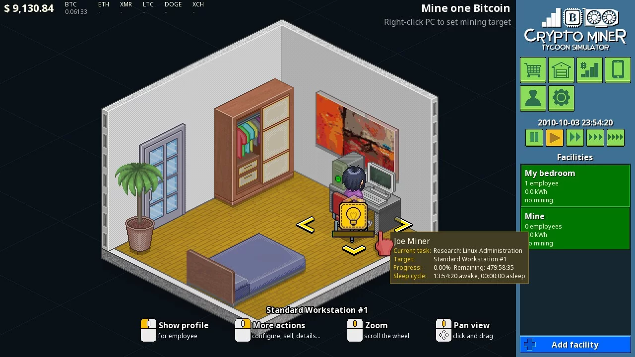 Изображение игры: Crypto Miner Tycoon Simulator Starter Edition