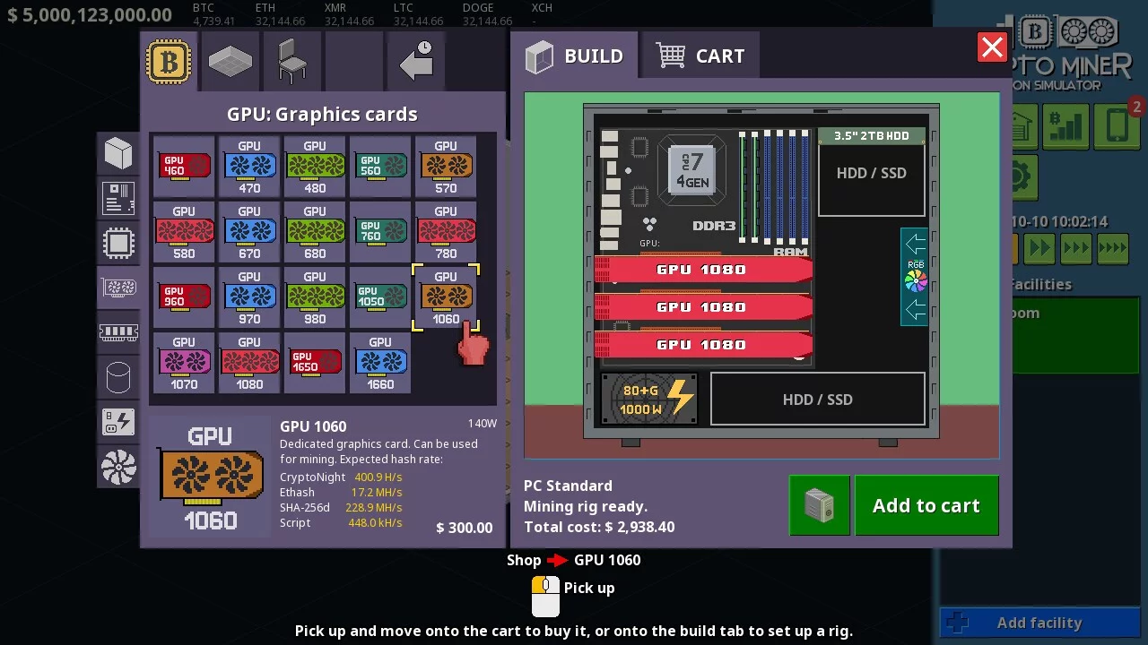Изображение игры: Crypto Miner Tycoon Simulator Starter Edition