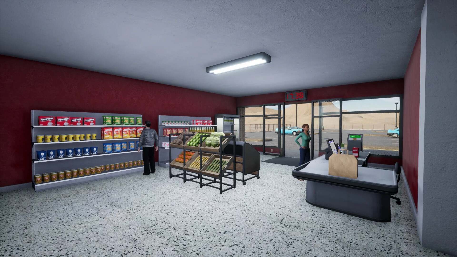 Изображение игры: Grocery Store Simulator