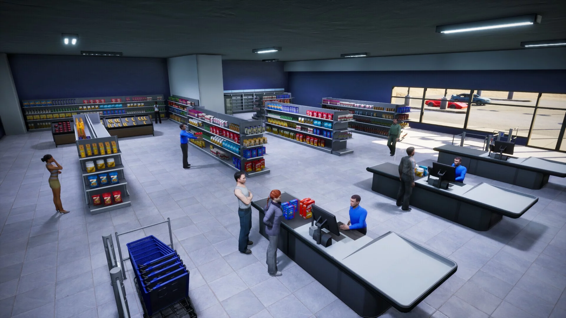 Изображение игры: Grocery Store Simulator