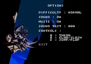 Изображение игры: Gargoyles