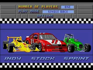 Изображение игры: Mario Andretti Racing