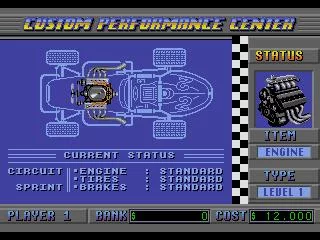 Изображение игры: Mario Andretti Racing