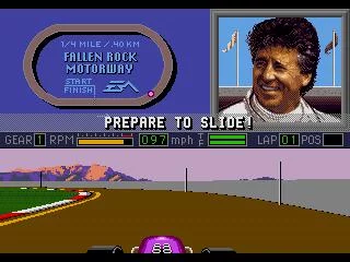 Изображение игры: Mario Andretti Racing
