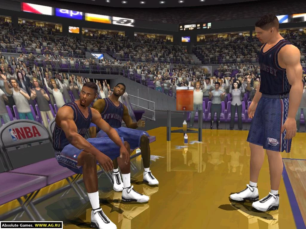 Изображение игры: NBA Live 2003