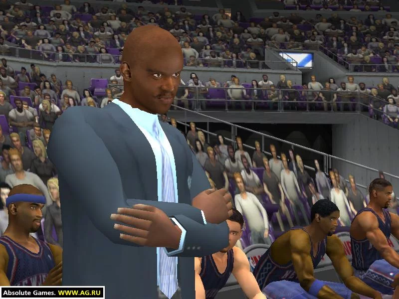 Изображение игры: NBA Live 2003