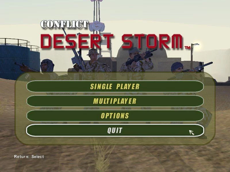 Изображение игры: Conflict: Desert Storm