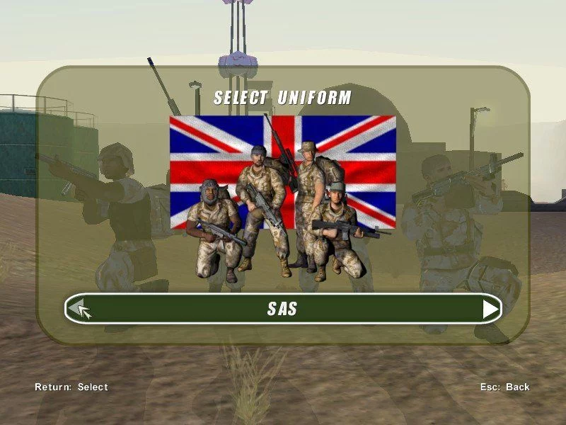 Изображение игры: Conflict: Desert Storm