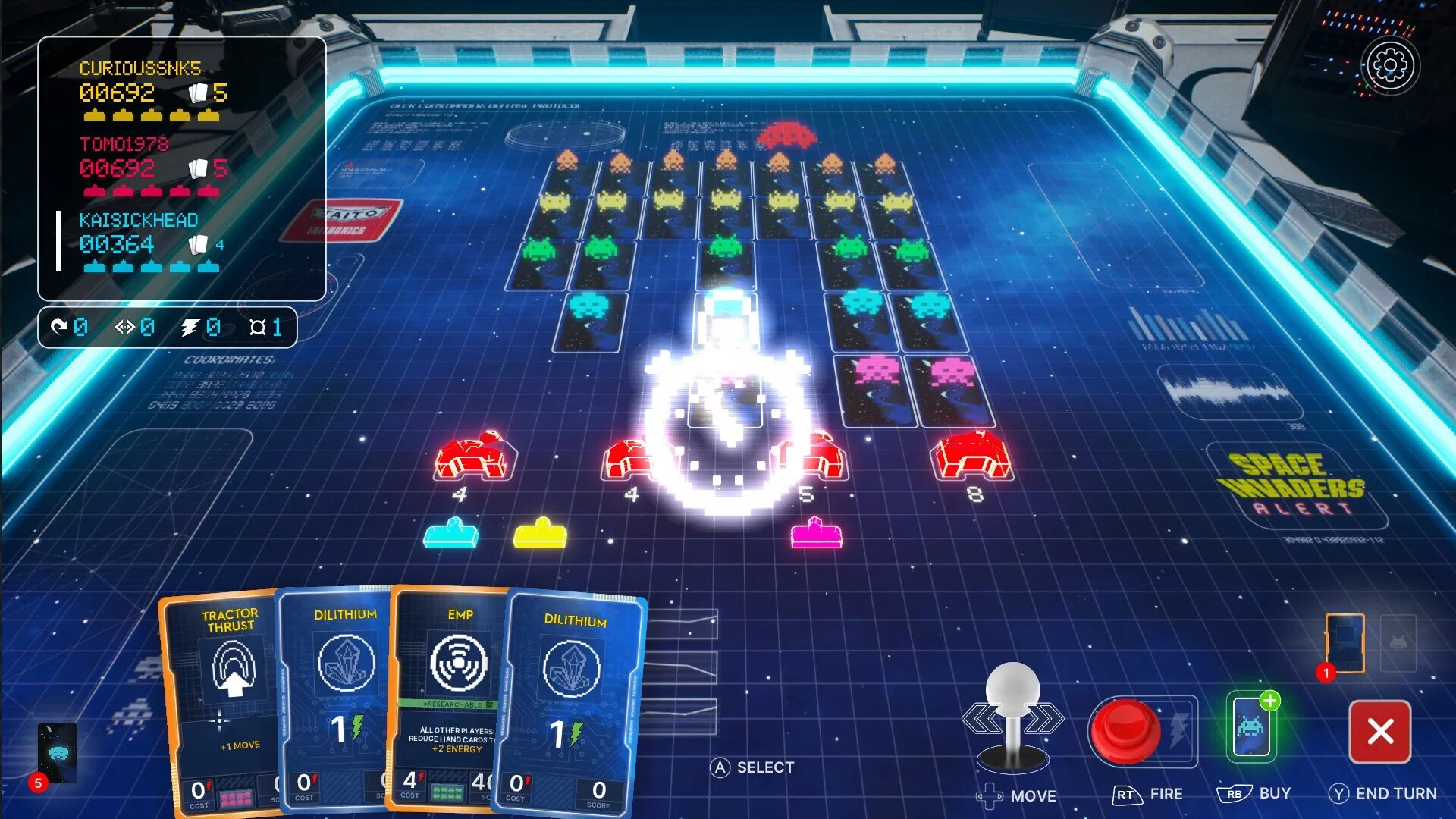 Изображение игры: SPACE INVADERS: Deck Commander