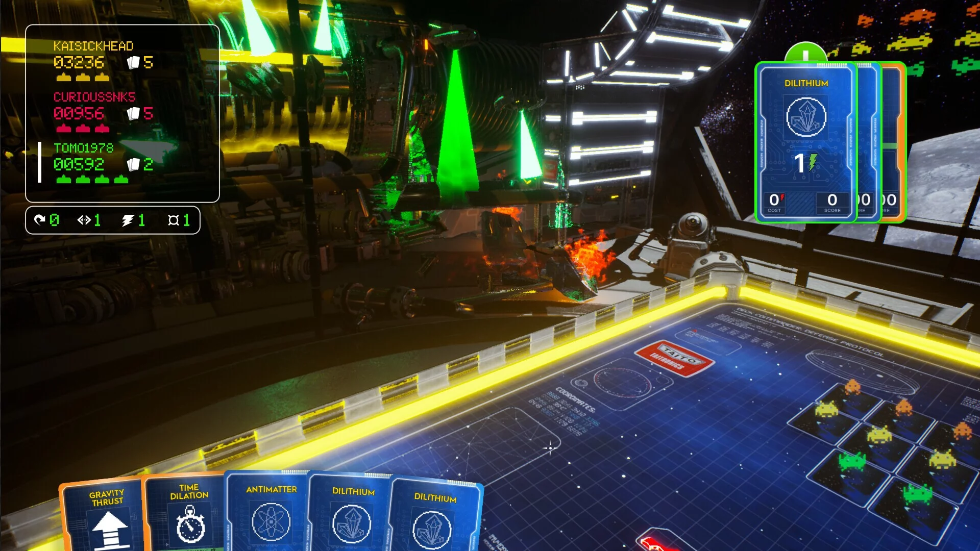 Изображение игры: SPACE INVADERS: Deck Commander