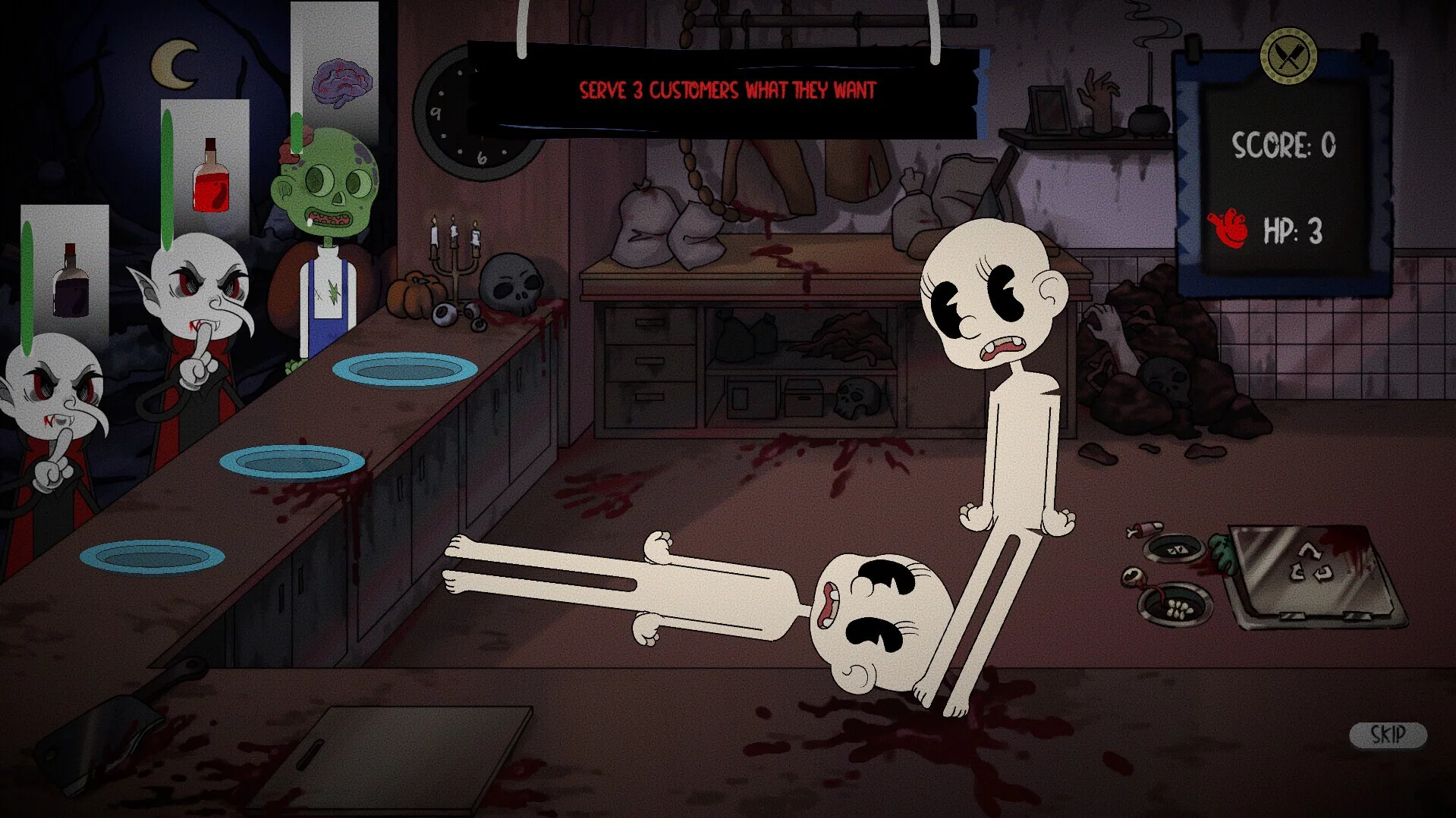 Изображение игры: Slice, Suffer, Serve!