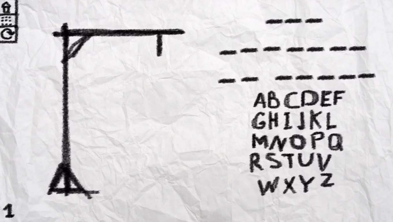Изображение игры: HANGMAN