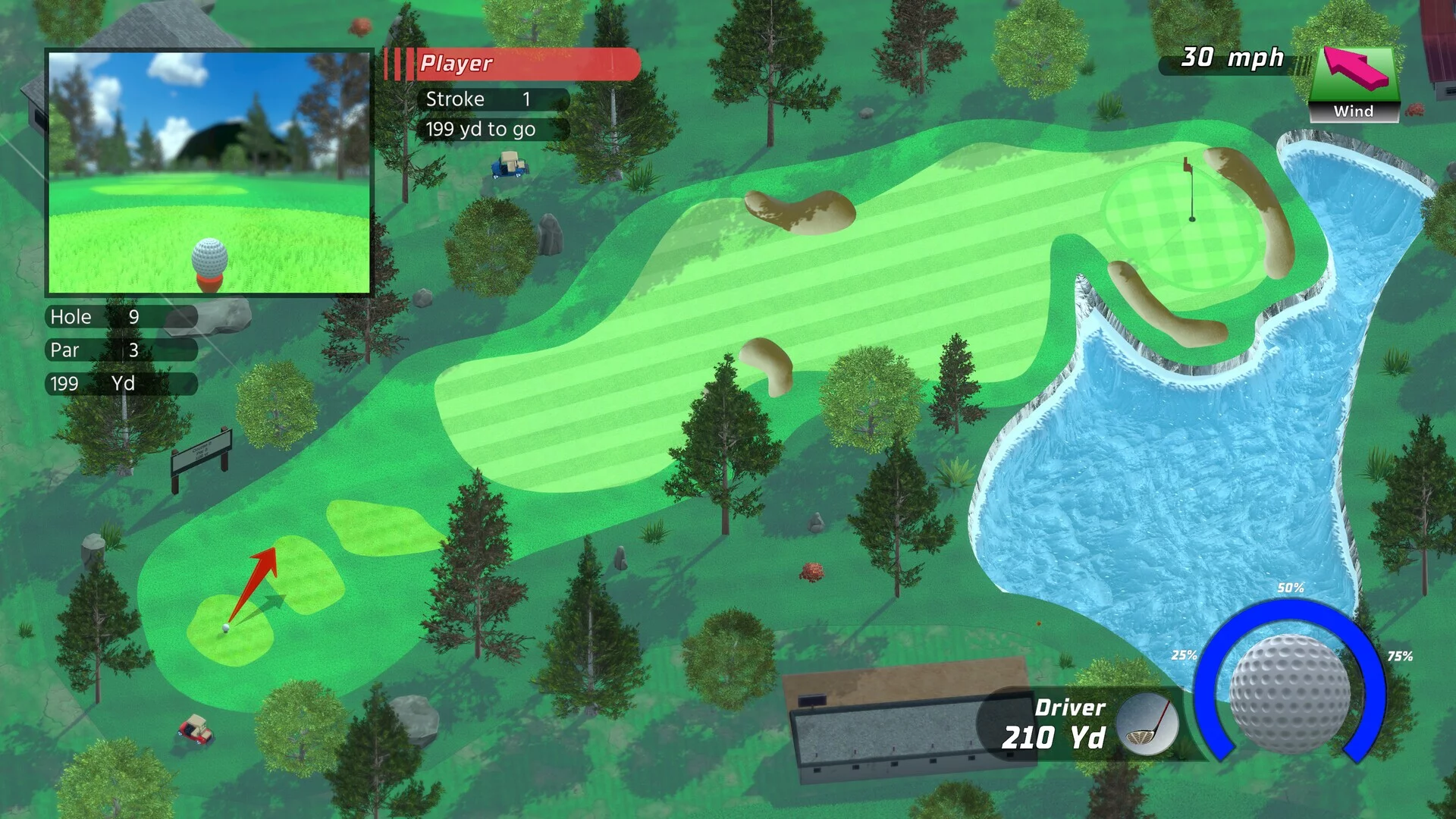 Изображение игры: Golf Up