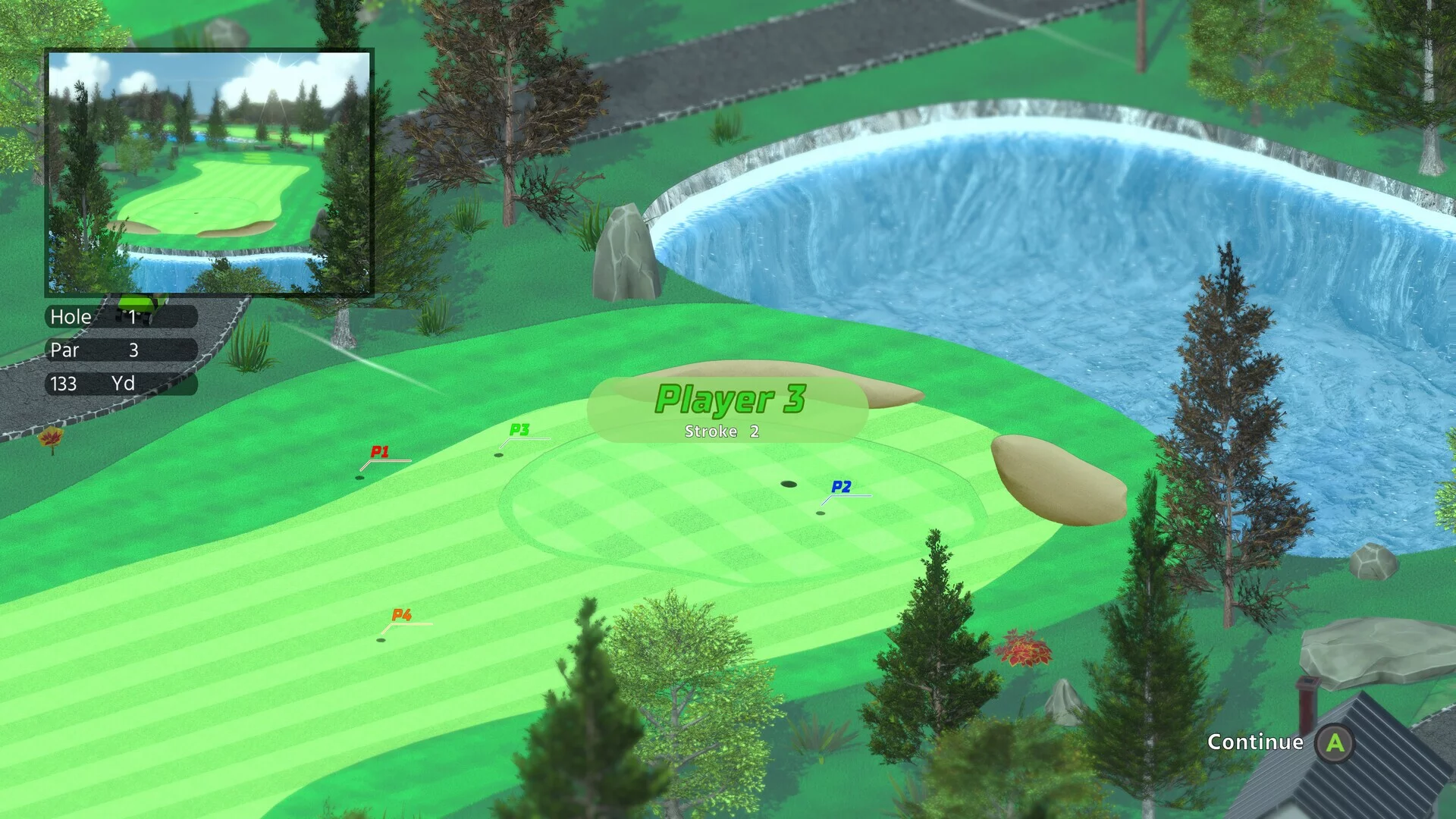 Изображение игры: Golf Up