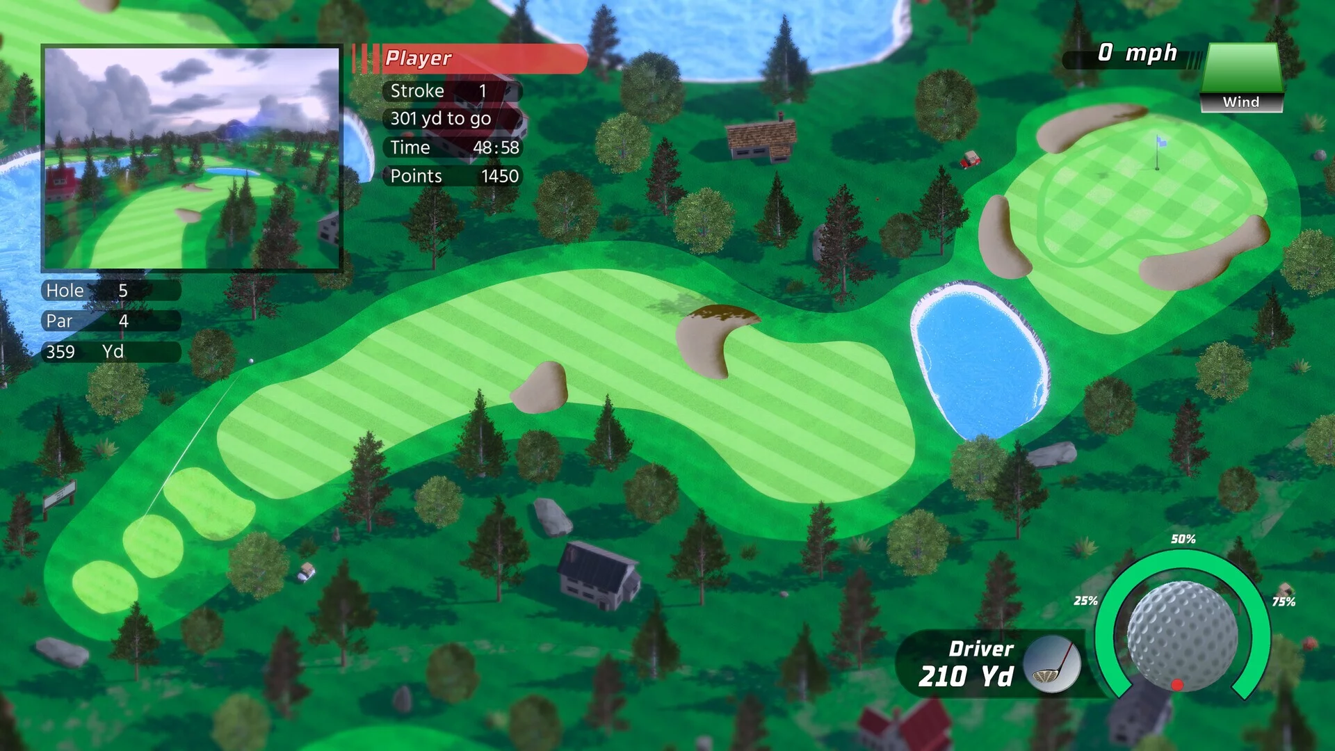 Изображение игры: Golf Up
