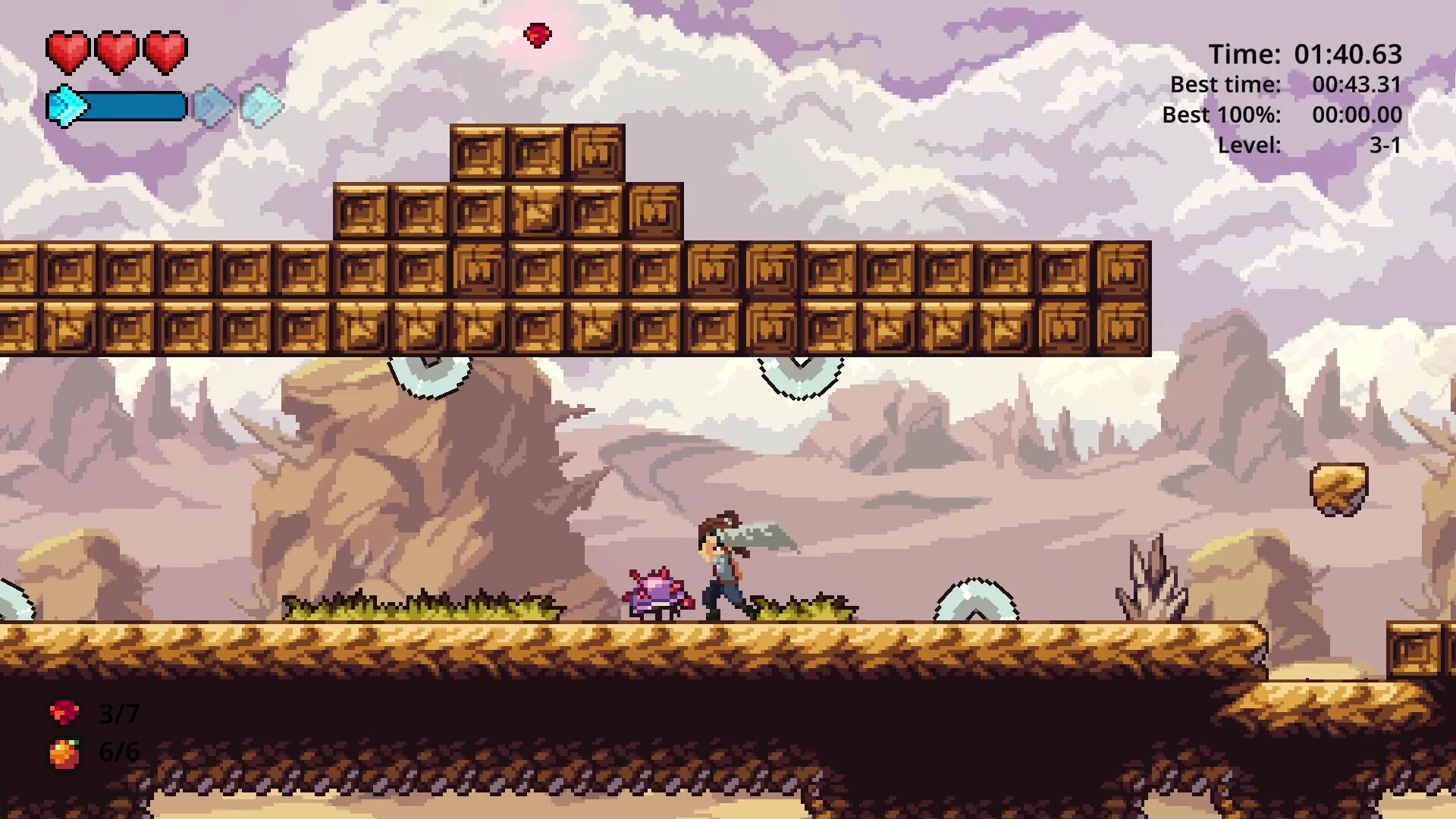 Изображение игры: NinjaThea 2