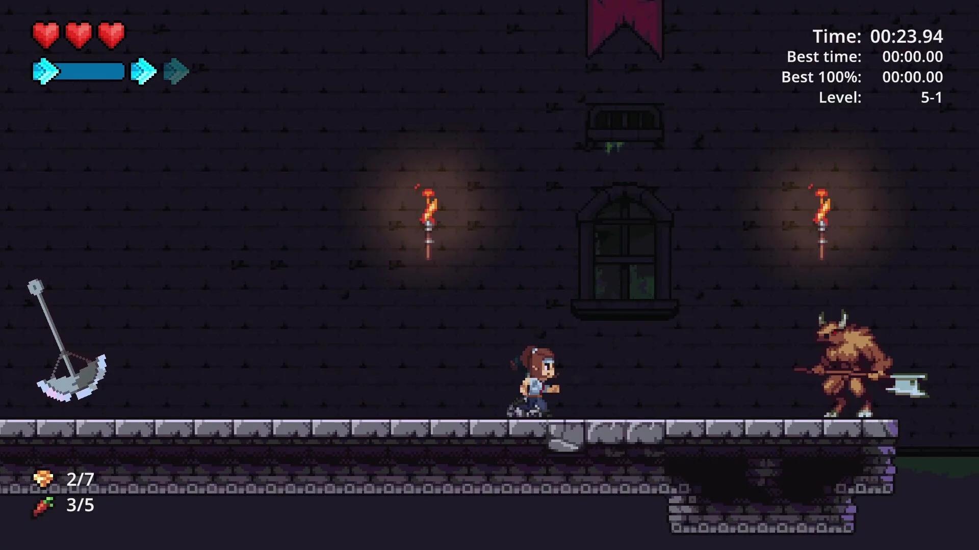 Изображение игры: NinjaThea 2