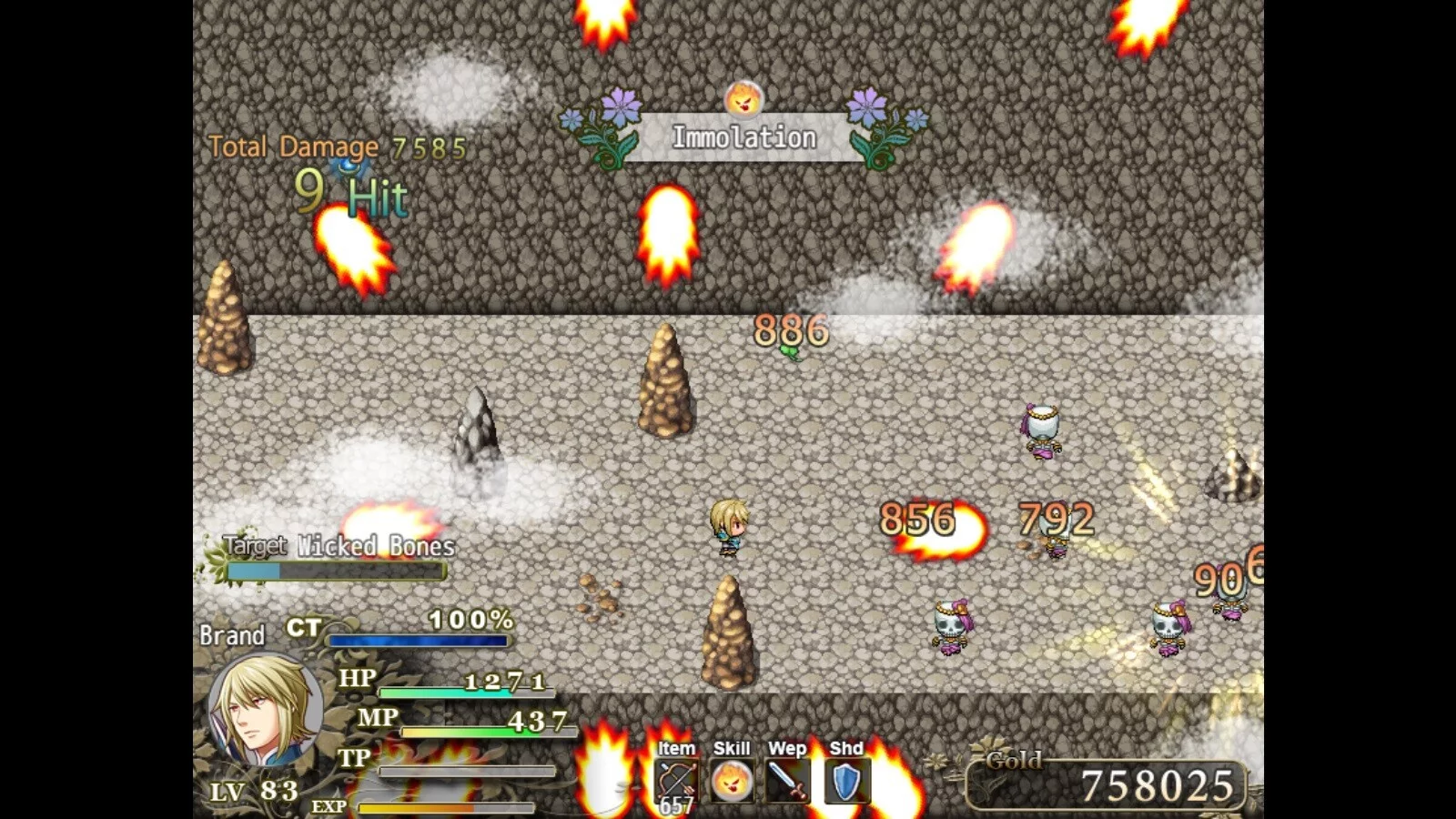 Изображение игры: Castle Dark