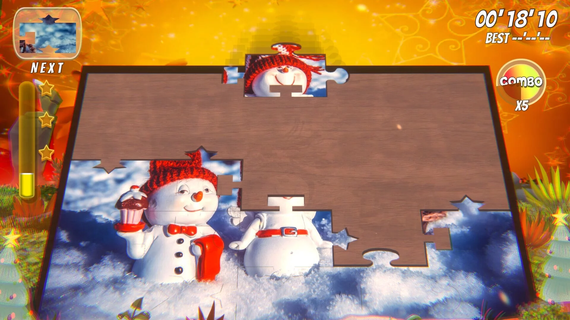 Изображение игры: Xmas, Super Puzzles Dream
