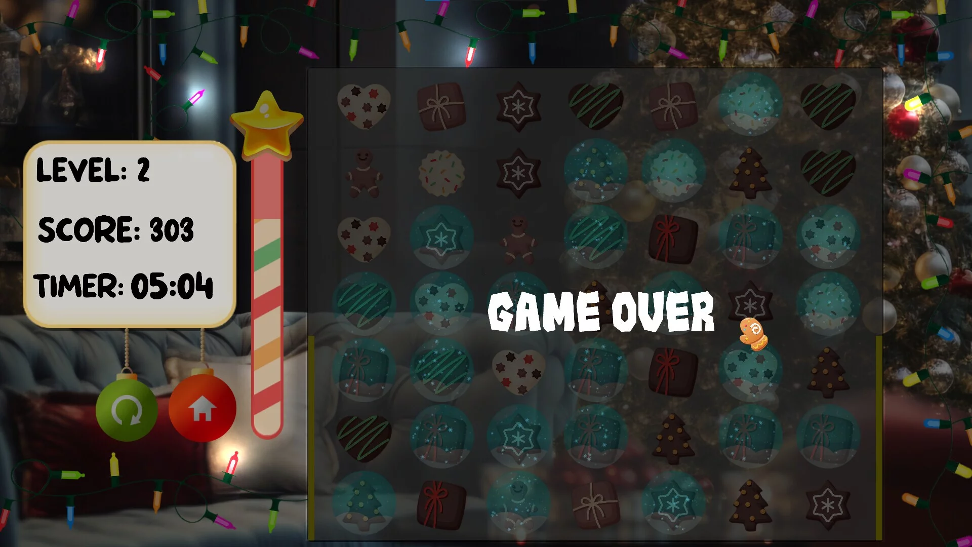 Изображение игры: Candy Christmas