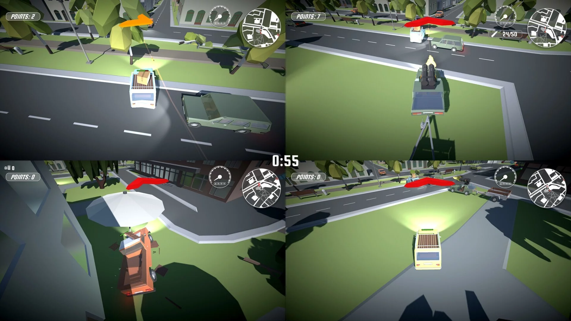 Изображение игры: Delivery Mayhem