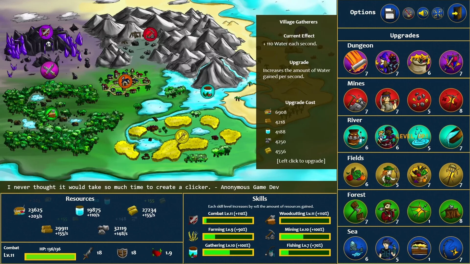 Изображение игры: Just A Village Clicker