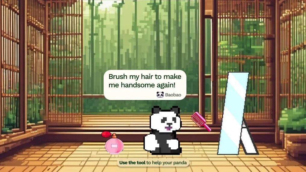 Изображение игры: Cutie Panda