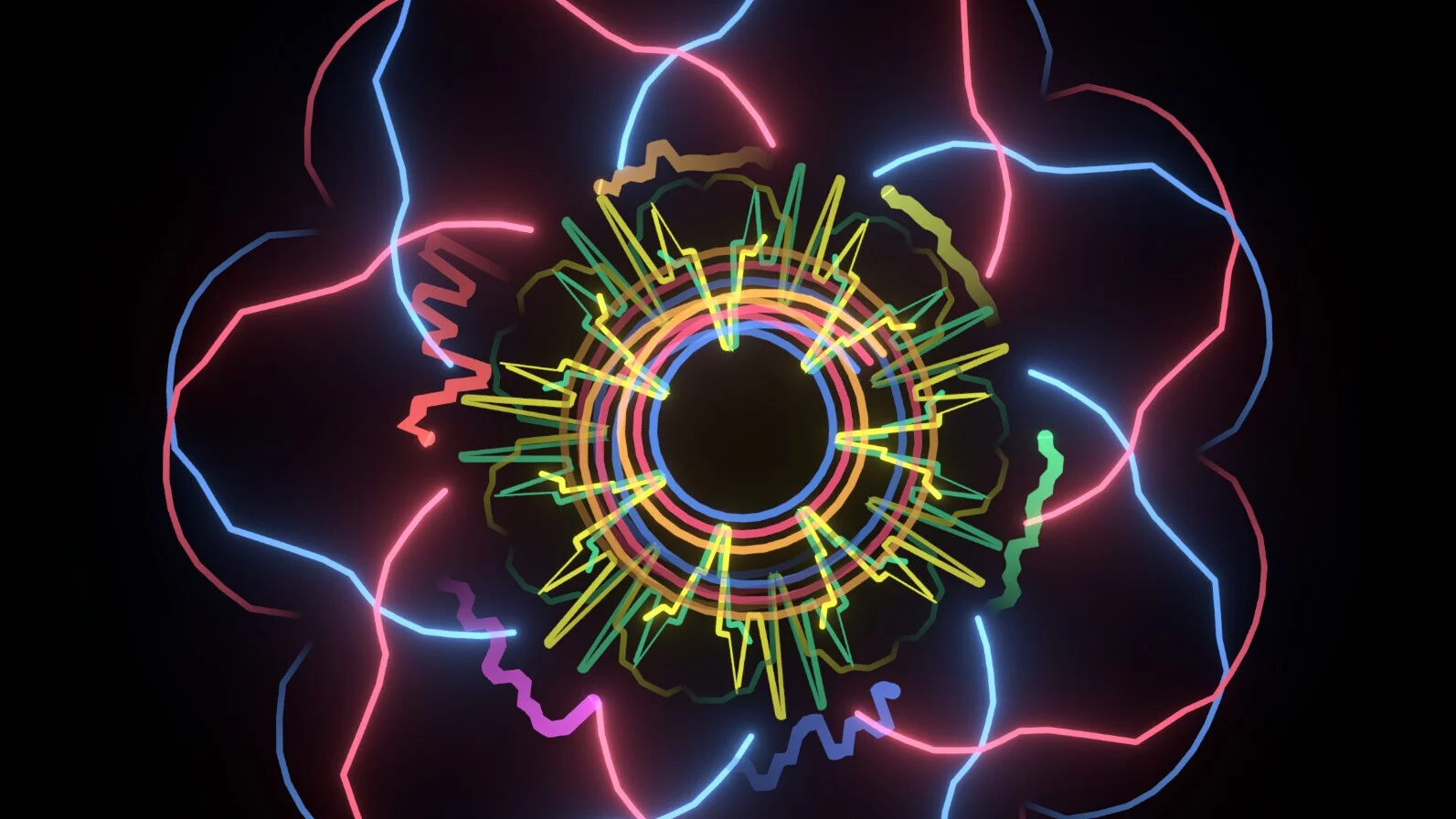 Изображение игры: Chromesthesia VR Music Visualizer