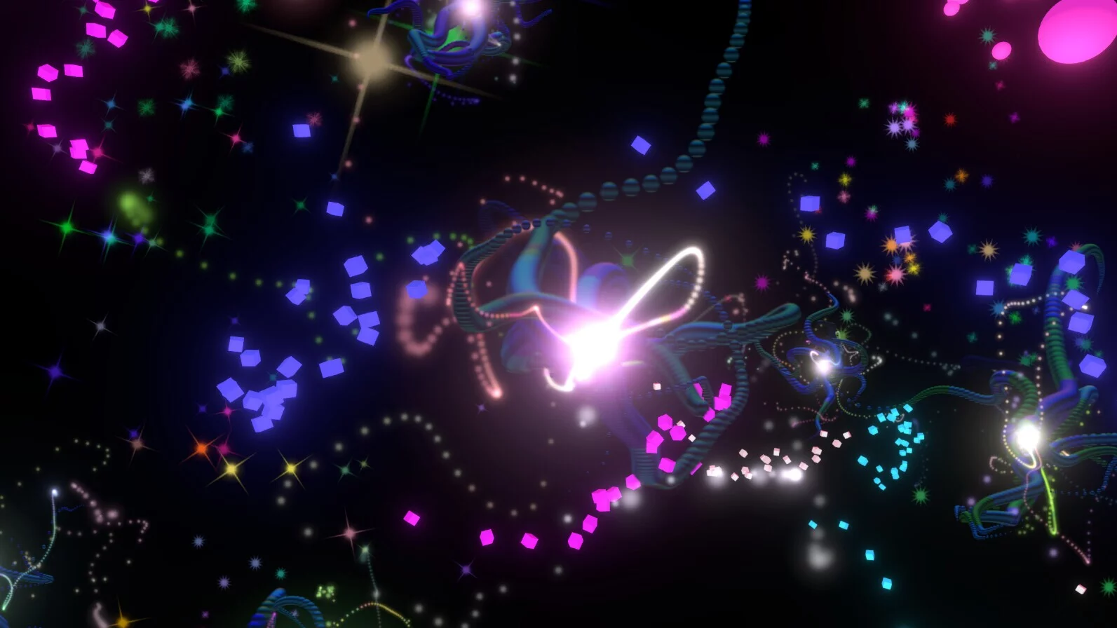 Изображение игры: Chromesthesia VR Music Visualizer