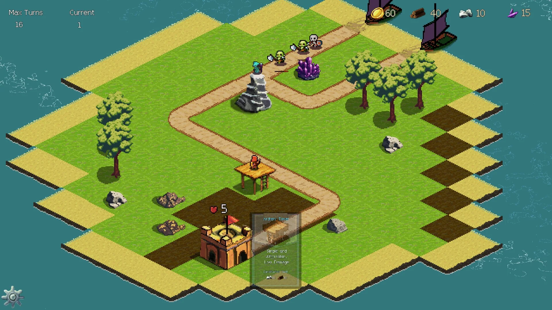 Изображение игры: Guardian Grids