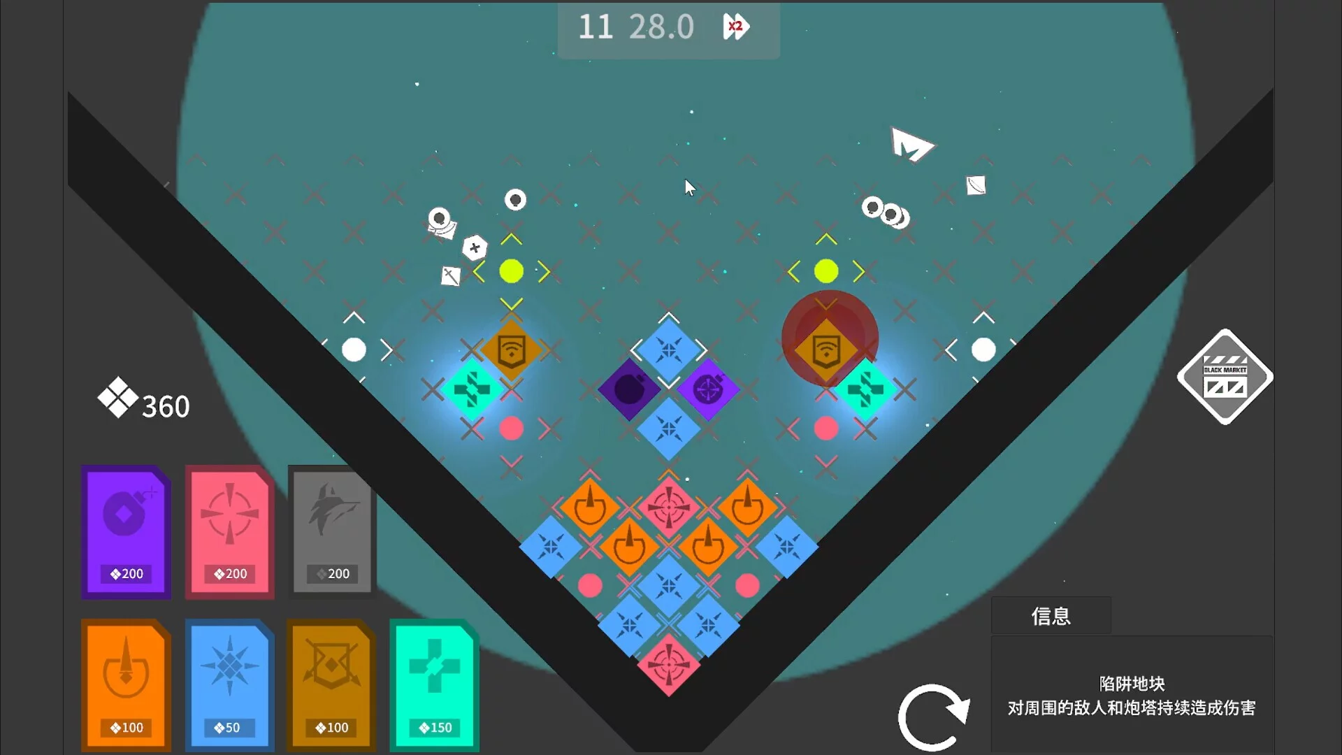 Изображение игры: 守卫墙角 Into The Corner