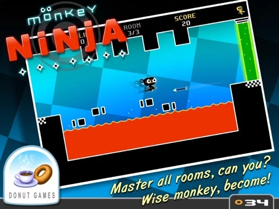 Изображение игры: Monkey Ninja