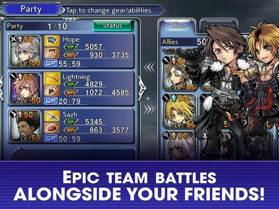 Изображение игры: DISSIDIA FINAL FANTASY OO