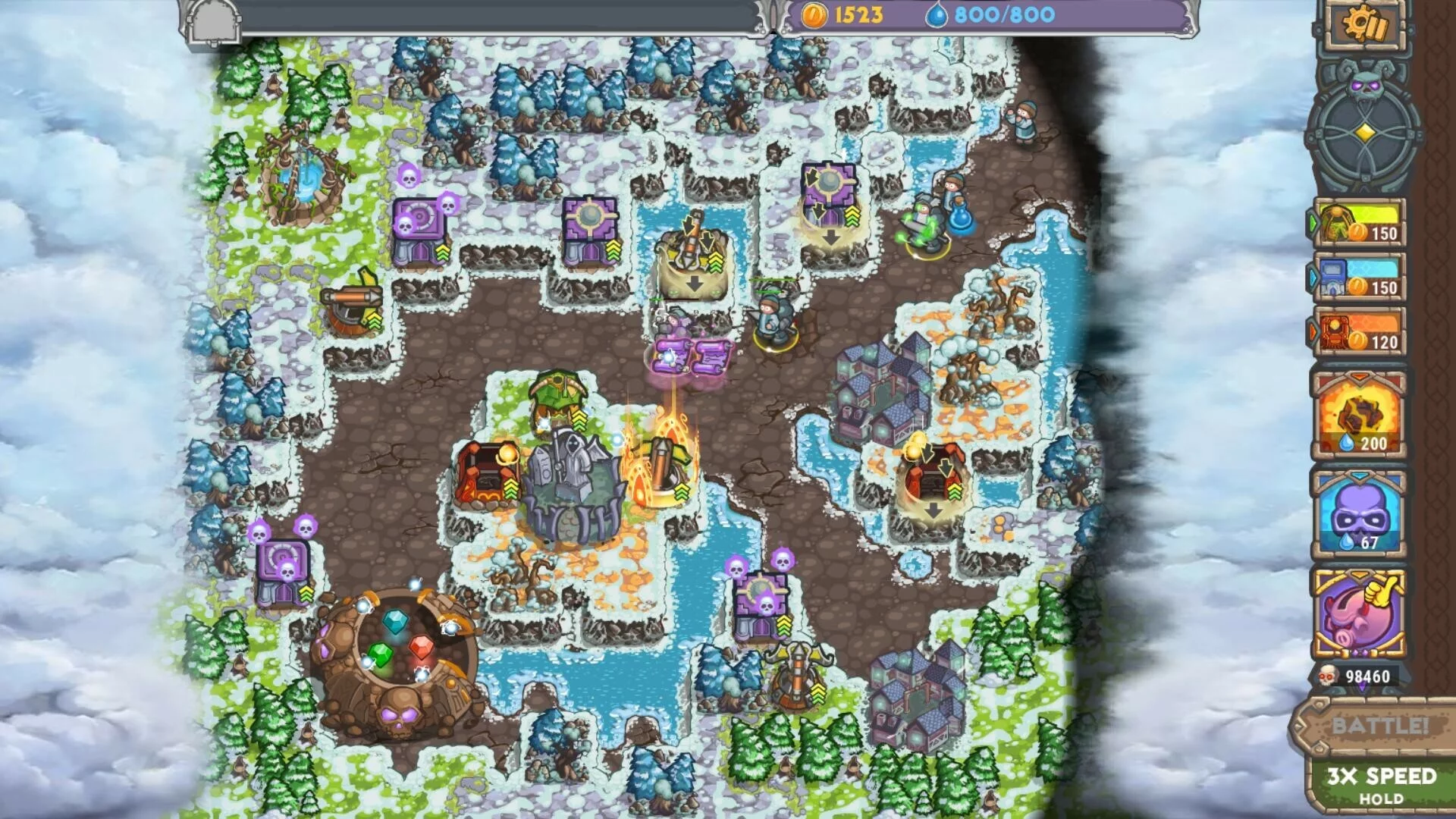 Изображение игры: Cursed Treasure 2 Ultimate Edition - Tower Defense