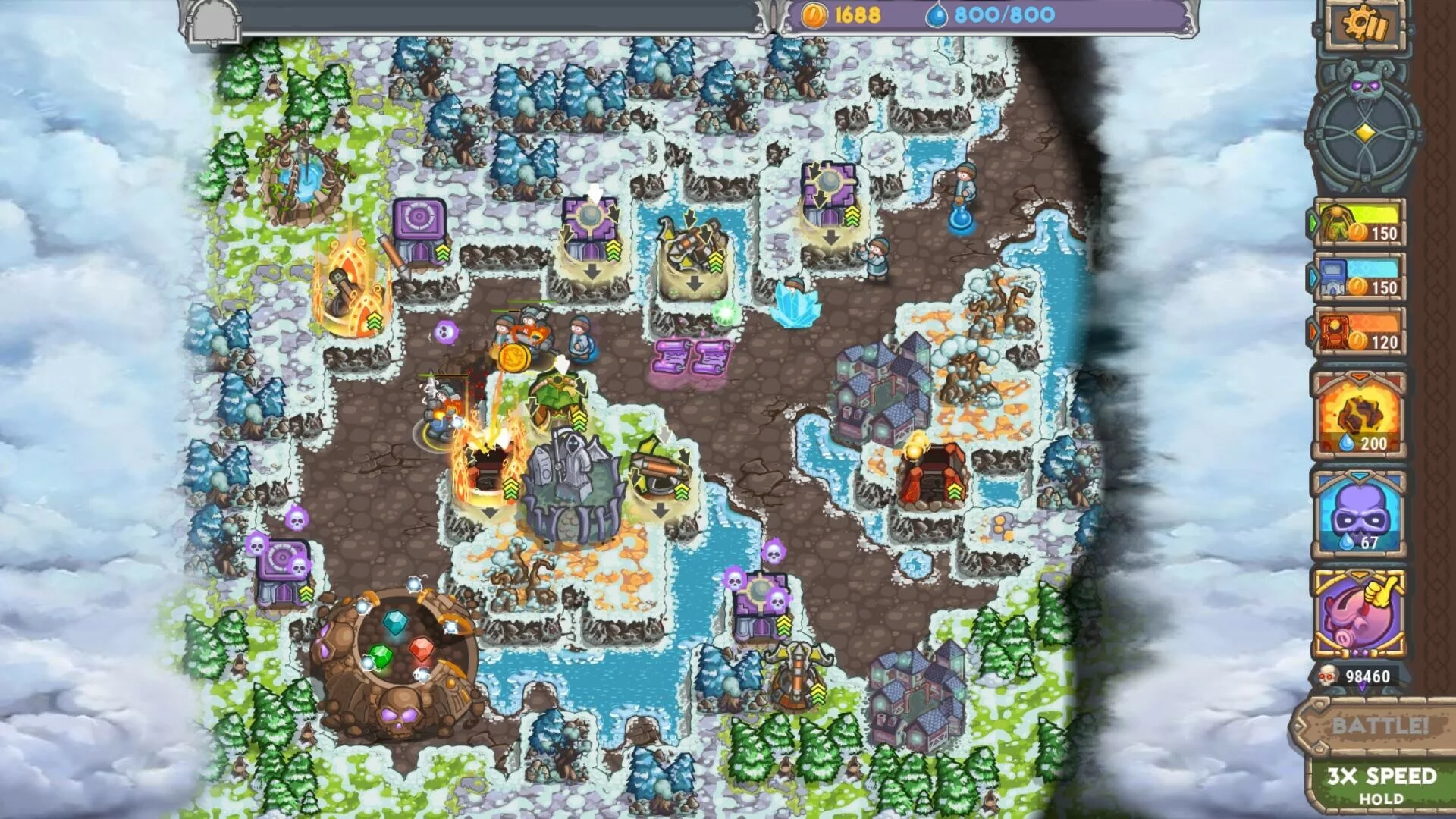 Изображение игры: Cursed Treasure 2 Ultimate Edition - Tower Defense