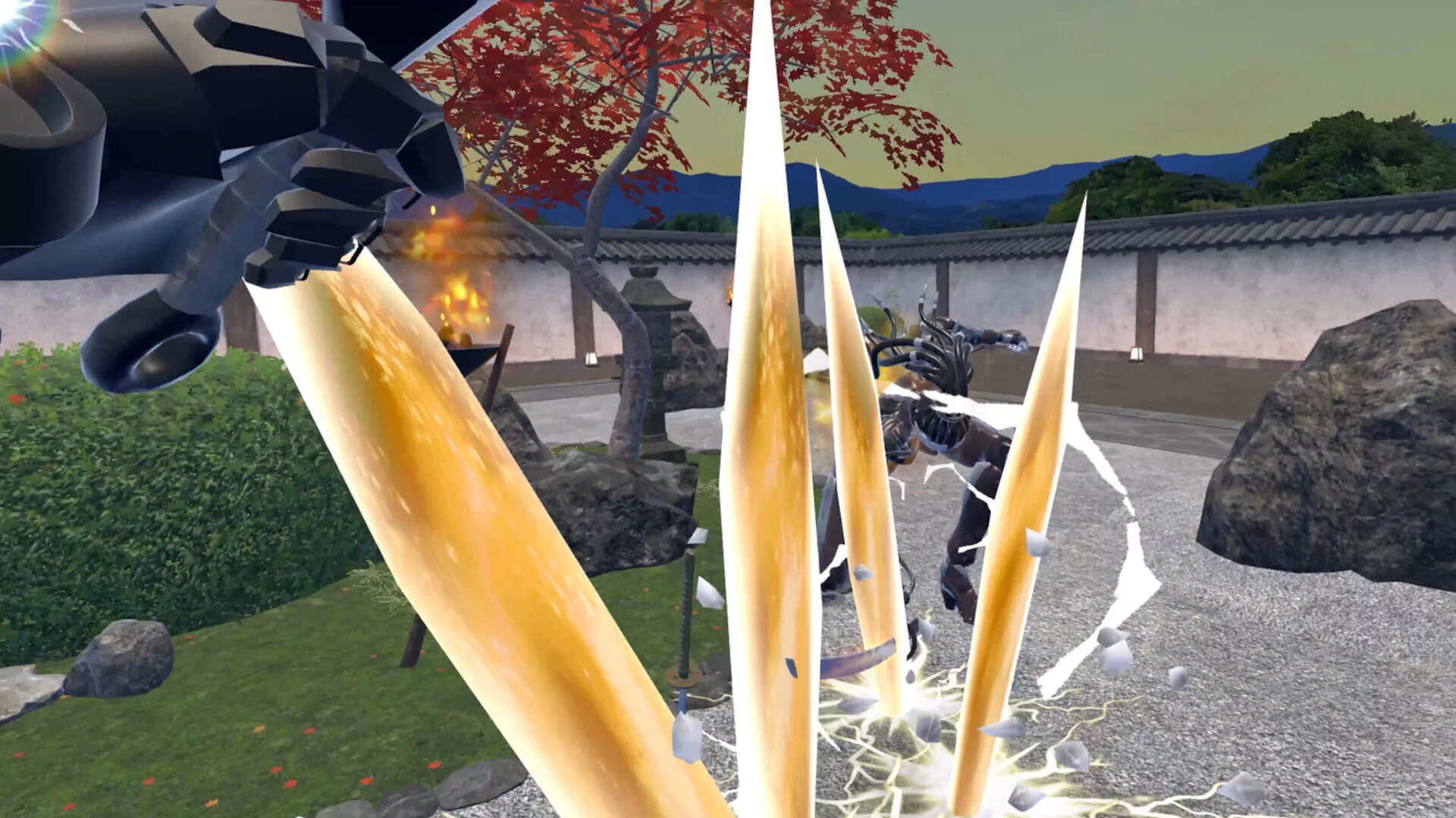 Изображение игры: Karakuri Ninja VR