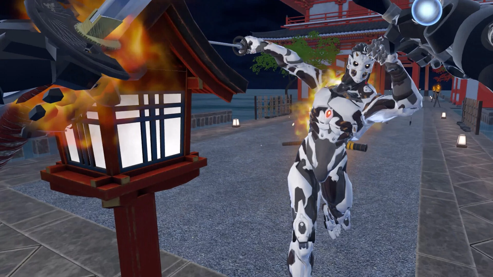 Изображение игры: Karakuri Ninja VR