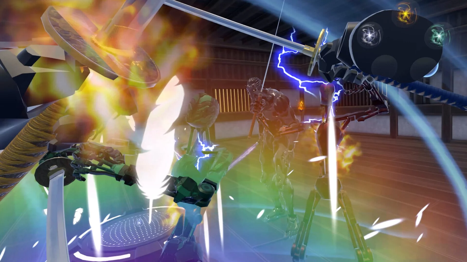 Изображение игры: Karakuri Ninja VR
