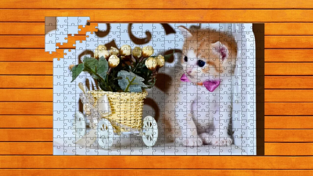 Изображение игры: Paw & Hop Jigsaw Quest