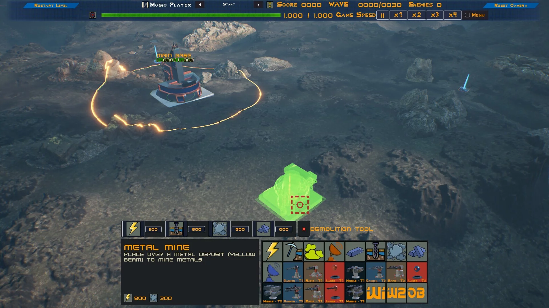 Изображение игры: Ad Astra: Sci-Fi Tower Defense