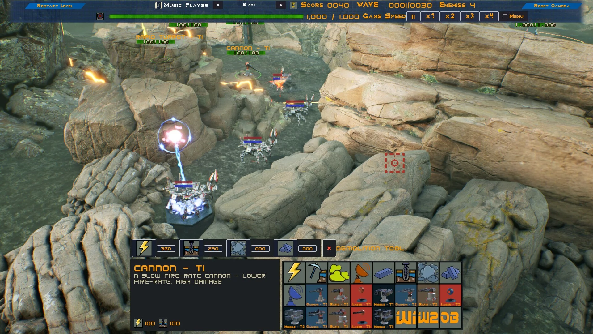 Изображение игры: Ad Astra: Sci-Fi Tower Defense