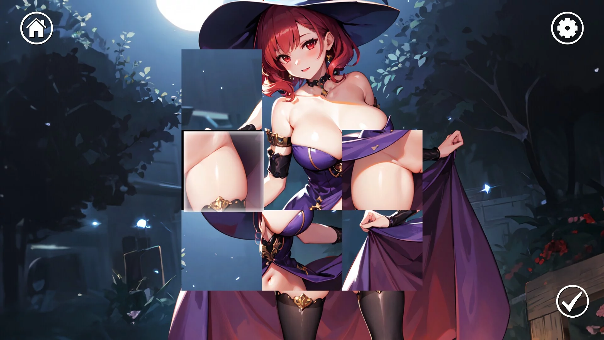 Изображение игры: Hentai World Halloween