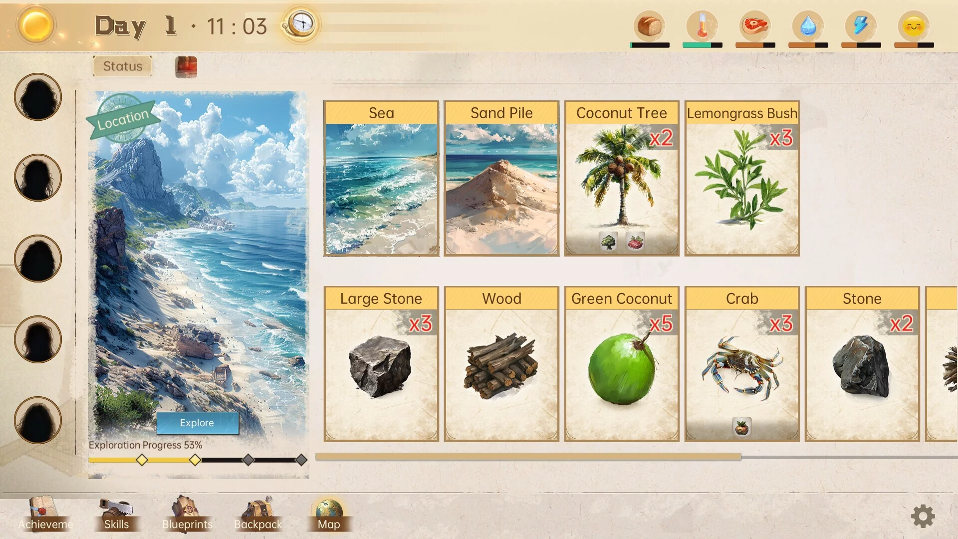Изображение игры: Castaway Hand